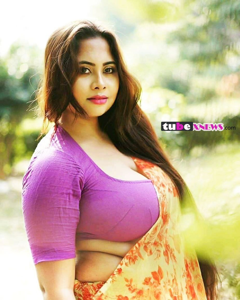 purple blouse love bong girl saree models